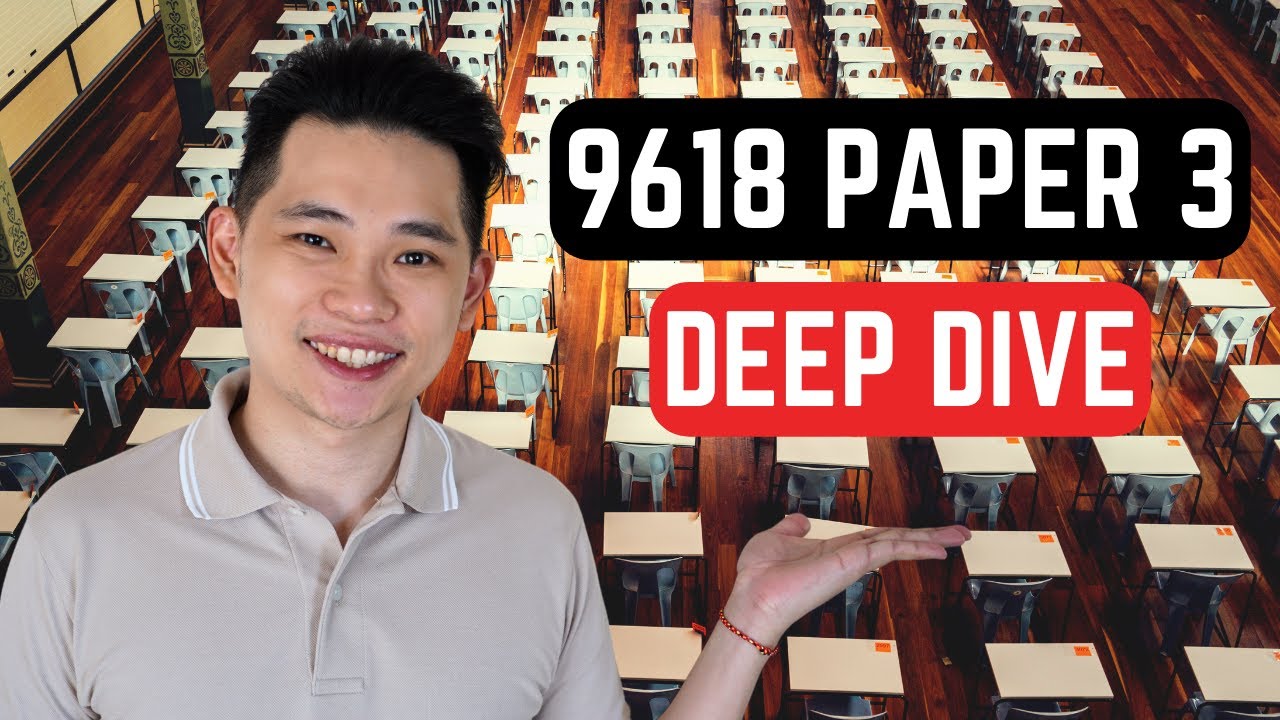 A Level Computer Science 9618 Paper 3 Past Year Walkthrough