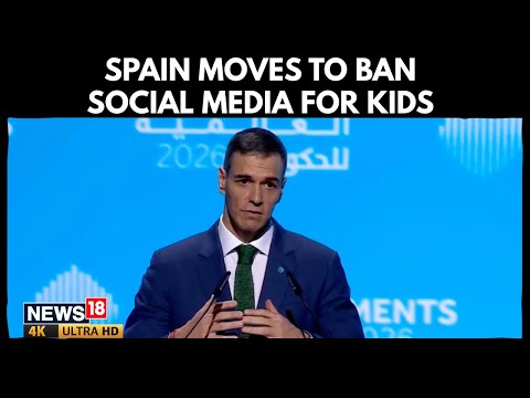Pedro Sánchez To Ban Social Media For Under-16s To Protect Children From 'Digital Wild' | 4K