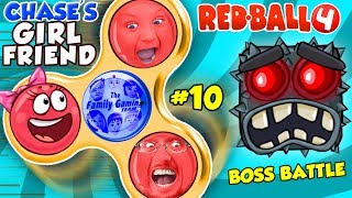 RED BALL 4 FIDGET SPINNER SAVES CHASES GIRLFRIEND!