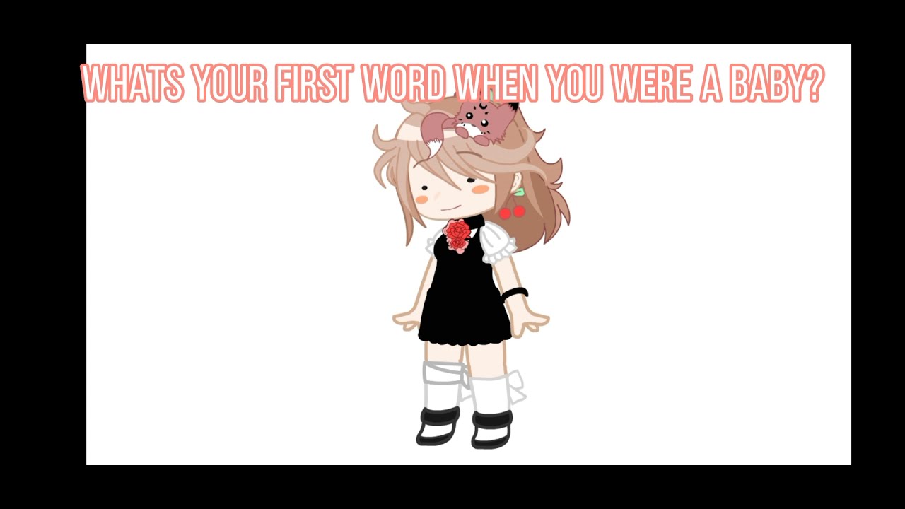 What's your first word when you were a baby? {Cherry Fox!}