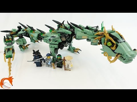 LEGO 70612 Ninjago Green Ninja Mech Dragon - Review Unboxing