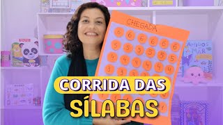 CORRIDA DAS SÍLABAS | ATIVIDADE LÚDICA para trabalhar as sílabas