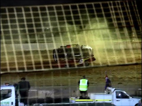 Avon Valley Speedway | Adyme Harvey Super Sedan Rollover