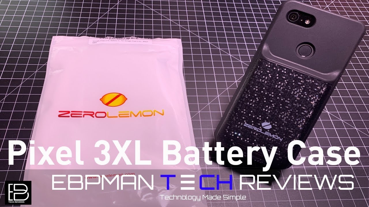 Google Pixel 3 XL Battery Case from ZeroLemon