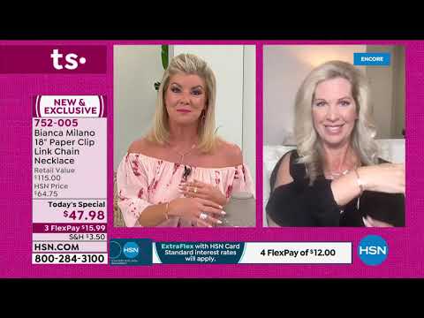 HSN | Silver Jewelry Celebration - Bianca Milano 03.23.2021 - 06 AM