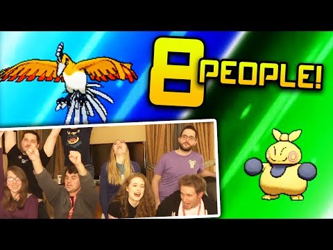 ULTIMATE 8 PERSON BATTLE! | Ultra Sun and Moon RANDOM WONDER TRADE BATTLE #50