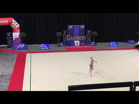Keylia Faz cerceau - Nat A 12-13 ans - France Chambéry 2019