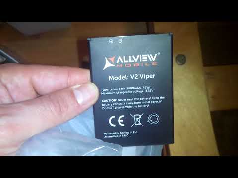 Allview v2 viper alb unboxing
