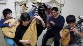 手掌心(花水月) cover by 八荒印痕 (Heart of Palms - Prince of Lan Ling)(二胡/中阮/大阮/琵琶/簫 小合奏)