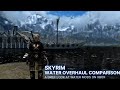 Skyrim Xbox Mods Water Overhaul Comparison