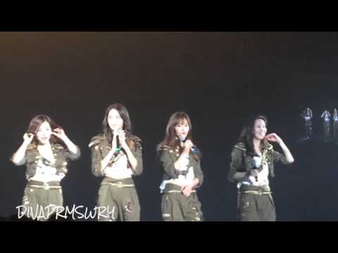 160416 SNSD - TALK pt.2 @ The 4th Tour "Phantasia" Concert In Jakarta (YOONYUL FOCUS)