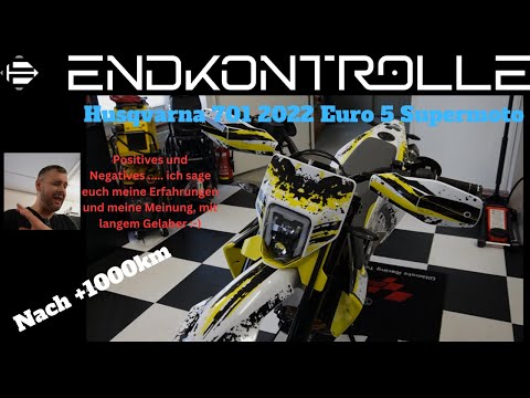 Husqvarna 701 2022 Euro 5 nach 1000km Fazit Mängel und Co - Labervideo