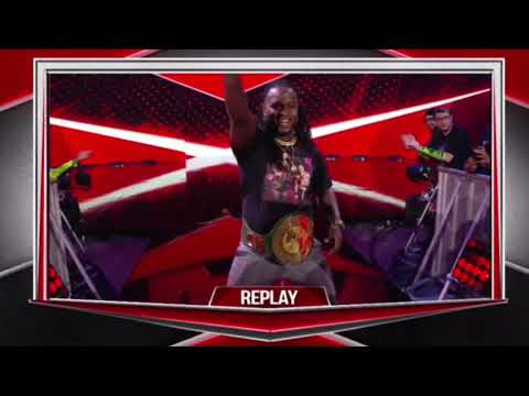 Reginald celebrates 24/7 title victory (RAW, July 19, 2021)