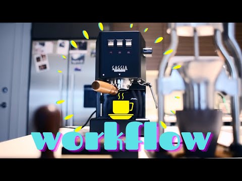 Gaggia Classic Pro-Workflow