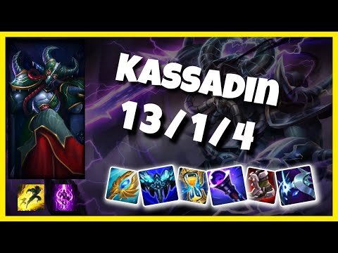 Kassadin vs Twisted Fate 11.4 Mid Lane Challenger Gameplay S11 (13/1/4) - OCE
