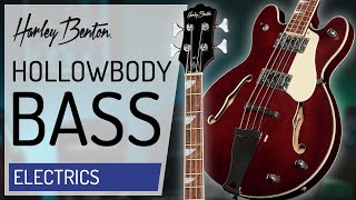 Video thumbnail for Harley Benton - HB-60 WB - Hollowbody Bass - by Harley Benton