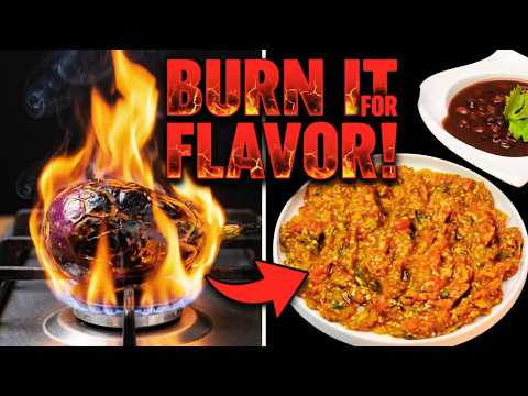 Roasted & Stewed Dominican Eggplant Recipe