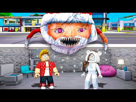 Abbiamo costruito un BUNKER per NASCONDERCI da Goo Goo Gaga su BROOKHAVEN!