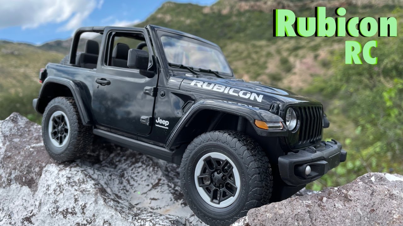 RC auto Jeep Wrangler Rubicon, červená