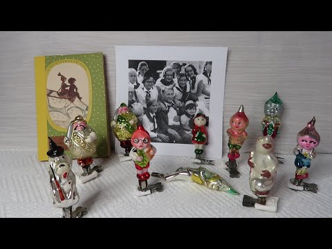 ????Набор "Чиполлино" из моей коллекции 1957 год / Елочные игрушки СССР.