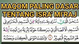 Download lagu BELAJAR MAQRO' ISRA MI'RAJ 2 MAQOM DASAR mp3