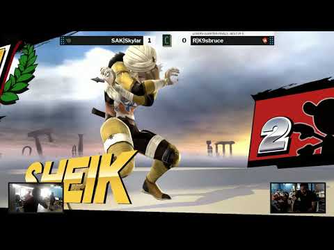 Chronicles: Aces Losers Quarters - K9sbruce (Diddy Kong/Sheik) vs Skylar (Game & Watch)