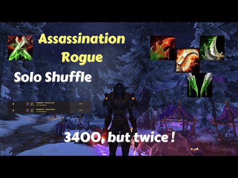 Assassination Rogue PvP 10.0.7 | Double 3400 rating before the Rets take over