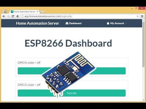 How to Control Your ESP8266 From Anywhere in the World - Demonstration
