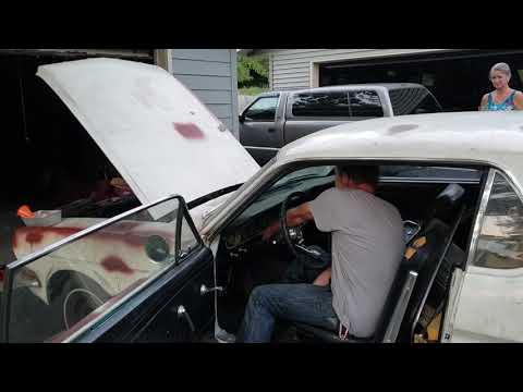 1965 Mustang First Start In 35 Years