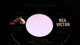 Nina Simone - It be`s that way sometime