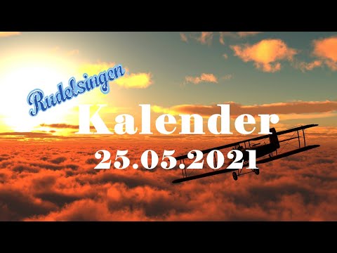Der Mitsing-Kalender am 25.05.2021  - Tag 145