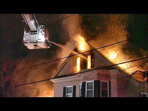 Stevens St Methuen multi alarm fire   1/23/2001 ..
