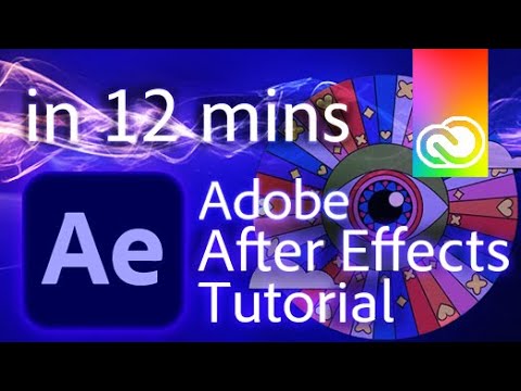 After Effects - Tutorial for Beginners in 12 MINUTES!  [ 2023 UPDATED ]