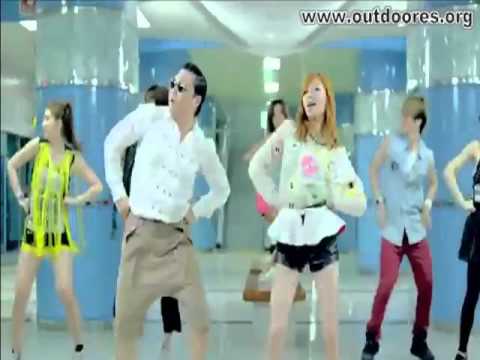 Outdoor sexy lady PSY - GANGNAM STYLE (강남스타일) M_V.mp4