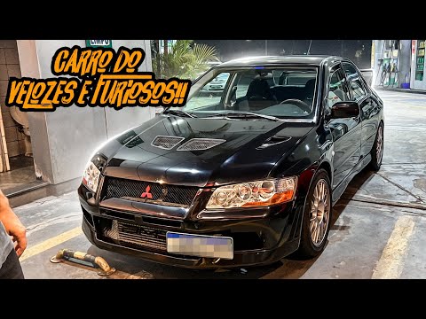 ENCONTREI UM MITSUBISHI EVO VII PREPARADO NO BRASIL!!🔥 DRAKINHO