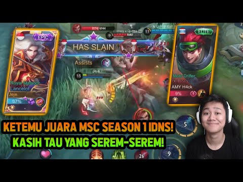 MABAR BARENG PRO PLAYER MPL FILIPINA KETEMU IDNS JUARA MSC SEASON 1 ! - Mobile Legends
