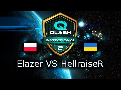 Elazer VS HellraiseR - ZvP - Qlash SC2 Invitational - polski komentarz