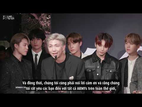 [VIETSUB] 191207 BTS - Group Of The Year Acceptance Speech @ 2019 Variety Hitmakers' Brunch
