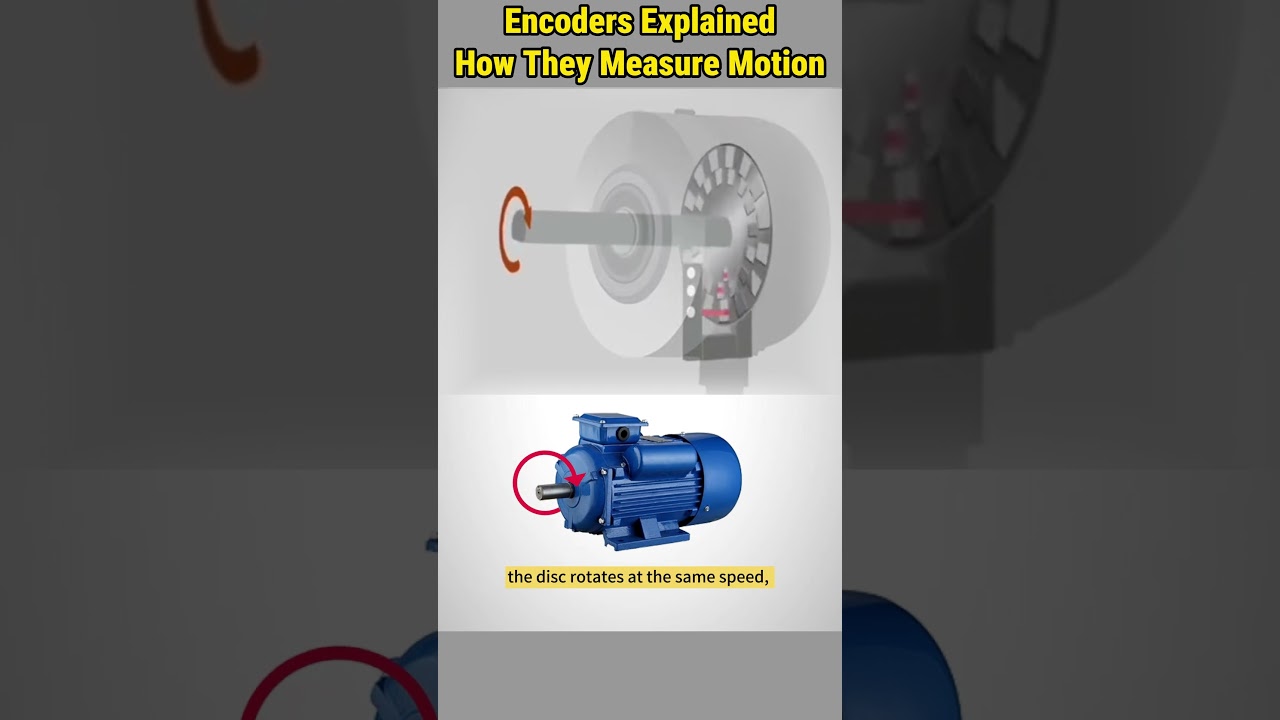 How Encoders Work? - Encoder Basics Explained #encoder #workings #motorcontrol #knowhow