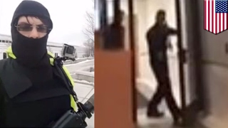 Open carry fail: Armed gun nuts in body armor arrested at Michigan police station - TomoNews