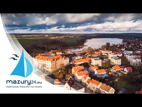 Styczniowy Ryn - jedno z piękniejszych miast na Mazurach