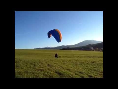 Veličná, silný vetrík a plytká lúka