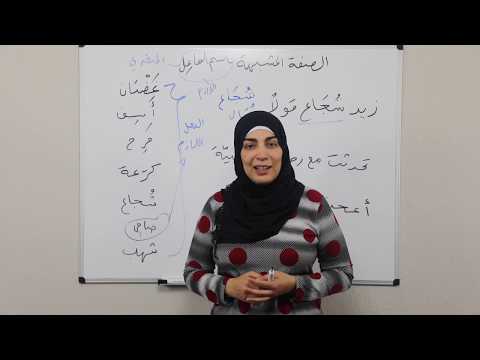 الصفة المشبهة باسم الفاعل