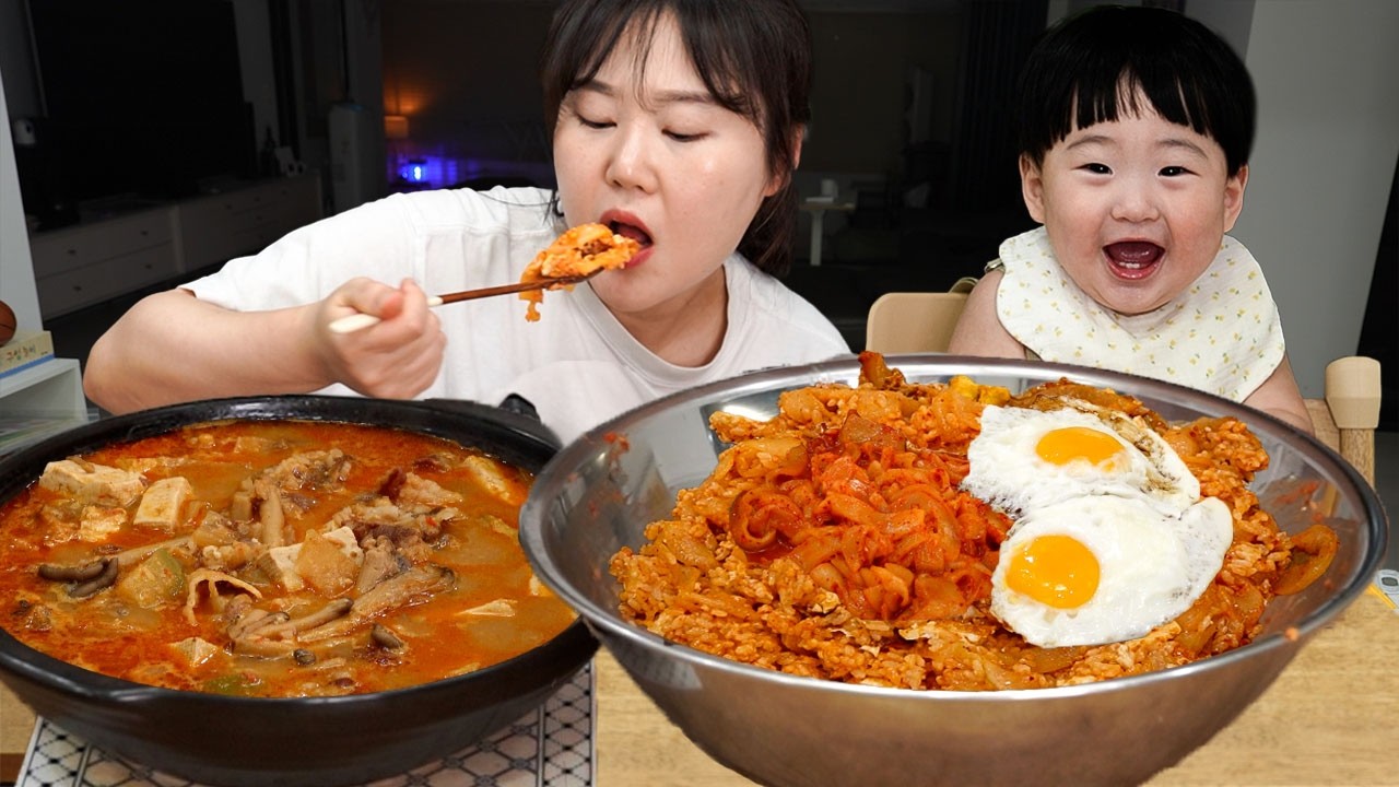 노각 비빔밥과 우삼겹 청국장 먹방 여름의 맛 제대로 느꼈습니다🤤MUKBANG
