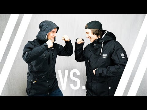 500€ Peak Performance Ski-Jacke VS. 200€ DOPE Jacket // Hochwertig vs. Günstig?! - Teil 1