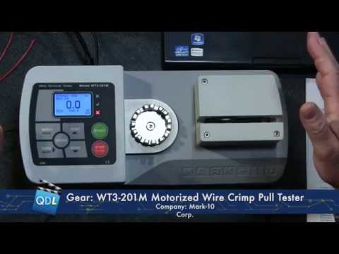 Tech Corner: Mark-10's Wire Crimp Pull Tester, model WT3-201M