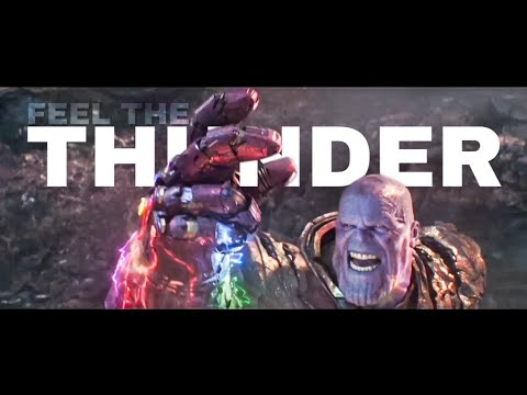 THUNDER! - AVENGERS ENDGAME | Imagine Dragons | MARVEL STUDIOS | EDiTiNG MACHiNE | MARVEL AMV