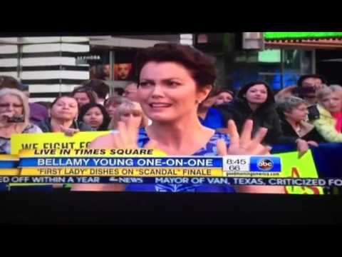 Bellamy Young on GMA 5/14/15