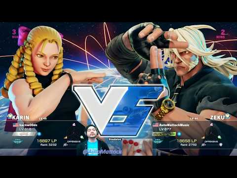 [SFV] AutoMattock vs Solid Karin