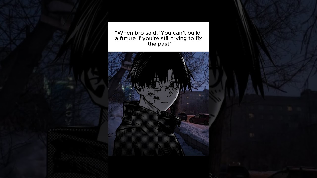 When bro said, ‘The scariest thing #peace #relatable #manga #quotes